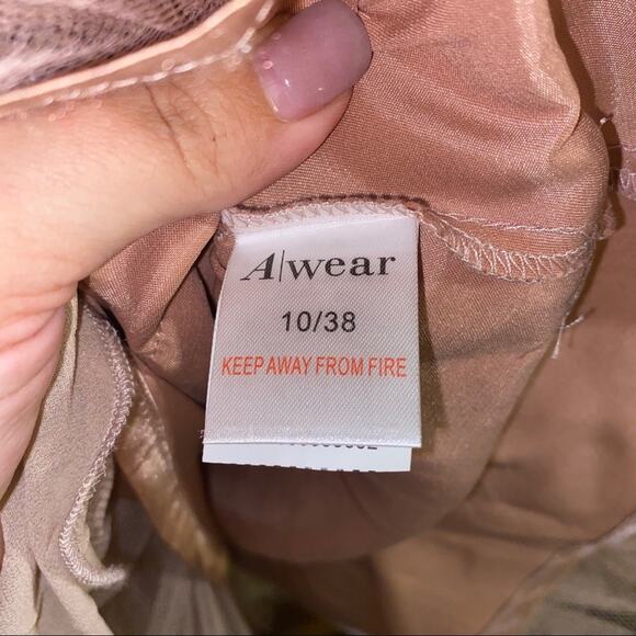 🦬A WEAR gorgeous lace top zip up mini dress 10 - Picture 5 of 7